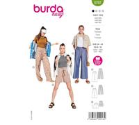 burda easy Schnittmuster Damen Marlene-Hosen mit Gummibund #5707 Gr. 34-44