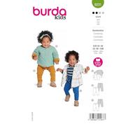 burda kids Papier-Schnittmuster Baby Jacke & Hose #9231 | Gr. 56-86 | für Steppstoffe & Jersey