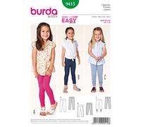 burda kids Papier-Schnittmuster Mädchen Leggings #9415 Gr. 98-104 | für Anfänger
