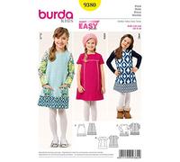 burda Schnitt 9380 "Kleid - Saumblende - Nähleicht"
