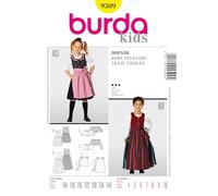 Burda Schnittmuster 9509 Dirndl