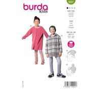 burda kids Schnittmuster Kinder Jacken mit Knöpfen #9207 Gr. 104-146