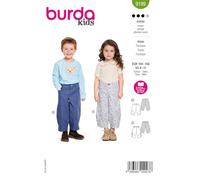 burda kids Schnittmuster Kinder Pumphosen #9199 Gr. 104-146