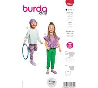 burda kids Schnittmuster Kinder Shirt in zwei Varianten Gr. 98-140