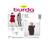 burda style Schnittmuster Damen Etui-Kleid #7137 Gr. 36-54 | Papier