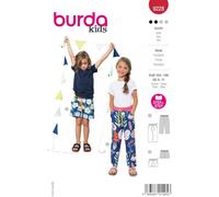 burda Papier-Schnitt Vielseitige Kinder-Hosen #9228 Gr.104-146