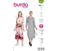 burda Papier-Schnitt Wickelkleider #5844 Gr.36-48