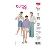 burda Schnitt 5887 "Blusen in verschiedenen Längen"