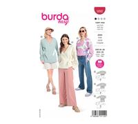burda Schnitt 5892 "Wickeljacke"
