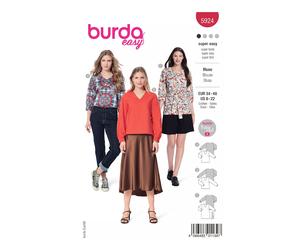 burda Schnitt 5924 "Verschlusslose Blusen"