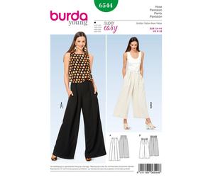 burda Schnitt 6544 "Hose und großzügige Beinweite"