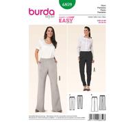 burda Schnitt 6859 "Hose und Schlupfhose und Gummizug"