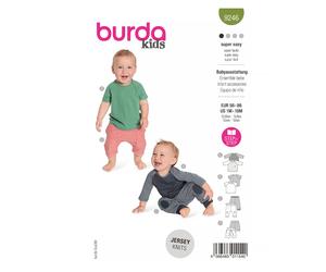 burda Schnitt 9246 "Shirt und Hose für Babys"