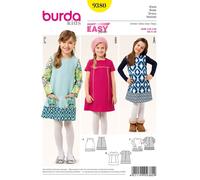 burda Schnitt 9380 "Kleid - Saumblende - Nähleicht"