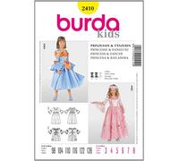 Burda Schnittmuster 2410 Fasching Gr. 98-128