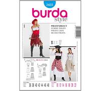 Burda Schnittmuster 2422 Piratenbraut Gr. 36-48
