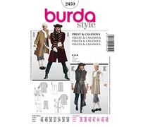 Burda Schnittmuster 2459 Pirat & Casanova Gr. 46-58