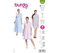 Burda Schnittmuster, 5803, Kleid [Damen, Gr. 34-48], Level 1 super easy