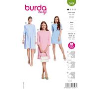 Burda Schnittmuster, 5804, Kleid [Damen, Gr. 34-48], Level 1 super easy