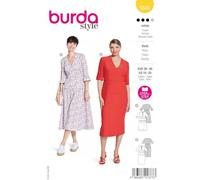 burda Schnitt 5820 "Midikleid mit Rüschen"