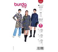 Burda Schnittmuster, 5854, Kleid [Damen, Gr. 34-48], Level 1 super easy