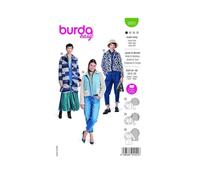 Burda Schnittmuster, 5855, Jacke und Mantel [Damen, Gr. 34-48], Level 1 super easy