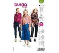 Burda Schnittmuster, 5873, Blusen selber nähen [Damen, Gr. 34-48] Level 1 für Anfänger