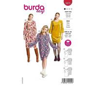 Burda Schnittmuster, 5875, Schöne Kleider selber nähen [Damen, Gr. 34-48] Level 1 für Anfänger