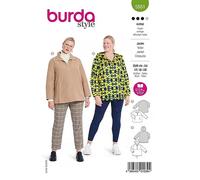Burda Schnittmuster, 5881, Sportliche Kleider selber nähen [Damen, Gr. 44-54] Level 3 für Fortgeschrittene