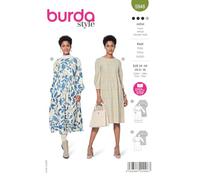 Burda Schnittmuster, 5948, Kleid selber nähen [Damen, Gr. 34 - 44] Level 3 für Fortgeschrittene