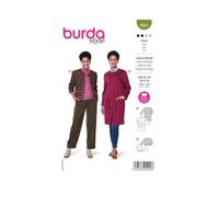 Burda Schnittmuster, 5951, Jacke und Mantel selber nähen [Damen, Gr. 34-44] Level 2 für Anfänger