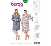Burda Schnittmuster, 6216, Kleid selber nähen [Damen, Gr. 44-54] Level 2 für Anfänger