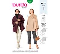 Burda Schnittmuster 6275, Jacken [Damen 34-44] zum selber nähen, ideal für Anfänger [L2]