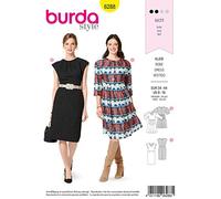 Burda Schnittmuster 6288, Kleider [Damen 34-44] zum selber nähen, ideal für Anfänger [L2]