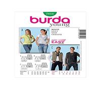 Burda 7810 Schnittmuster Weste (Damen & Herren, Gr, 32 - 44/44 - 54) Level 1 super easy