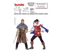 Burda Schnittmuster 7976 Fasching Herren Gr. 48-60