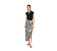 burda Schnitt 6527 "Bluse und Hemdkragen und Stehkragen und Ärmelblende"