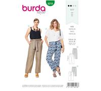burda Schnittmuster Damen Hose 6218 Gr. 44-54