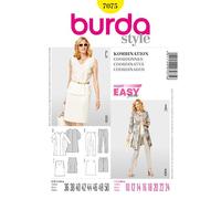 burda Schnittmuster Damen Mantel, Hose, Rock und Tanktop 7075 Gr. 36-50