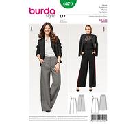 Burda Patron Hose 6470, Papier, weiß, 19 x 14 x 0,5 cm