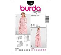 Burda Schnittmuster 7880 History 1888 Gr. 36-48
