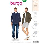 burda Schnittmuster Herren Herren-Blouson #6351
