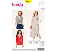 Burda Schnittmuster Shirt, Kleid 6911