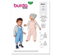 Burda 9295 Schnittmuster Trägerhose (Kids, Gr. 56-98) Level 3 mittel