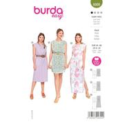 Burda Style Katalog-Schnittmuster Kleid | Damen, Gr. 34-48 | Nählevel: Sehr leicht #6009