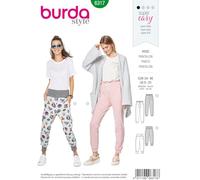 burda style Papier-Schnittmuster Damen Jogginghosen #6317 | Gr. 34-46 | für Nähanfänger:innen