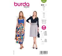 burda style Papier-Schnittmuster Damen Röcke mit Falten #5653 Gr. 36-48 Nählevel: leicht