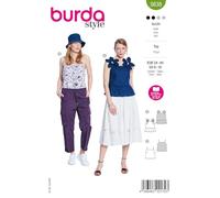 burda style Papier-Schnittmuster Damen Trägertops #5638 Gr. 34-44 Nählevel: leicht