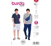 burda style Papier-Schnittmuster Herren Longsleeve & T-Shirt #5641 Gr. 46-56 Nählevel: leicht
