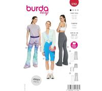 burda style Schnittmuster Damen Leggins und Radlerhose Gr. 34-48